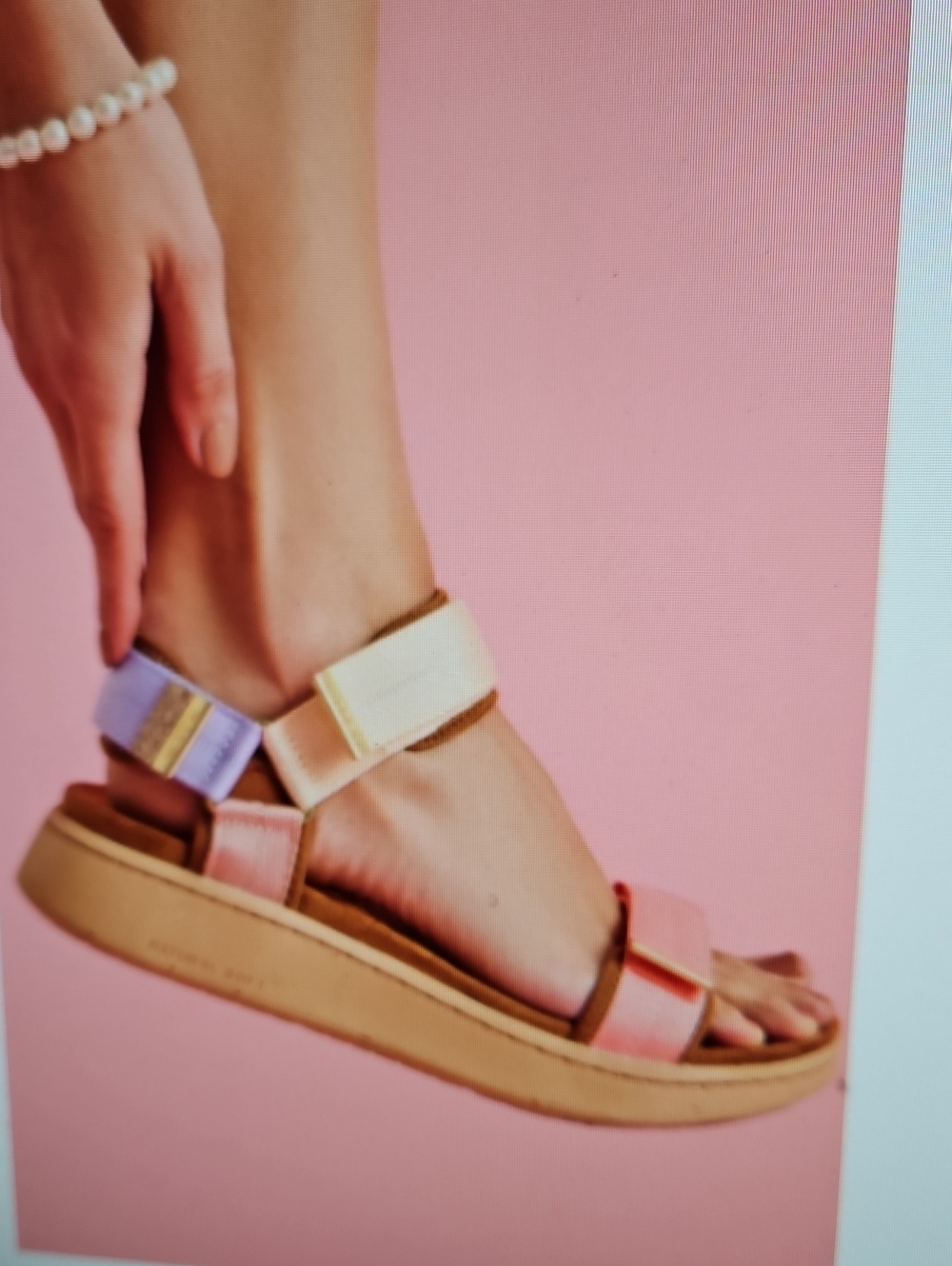 WODEN BUTTER MULTI STRAP SANDALS New $129  Sz 37/6-6.5